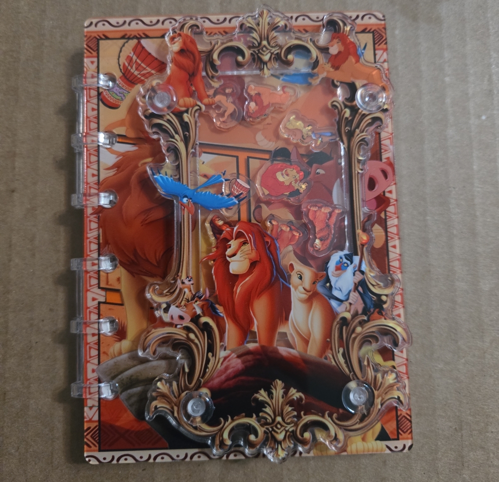 The Lion King A7 Acrylic Shaker Notebook